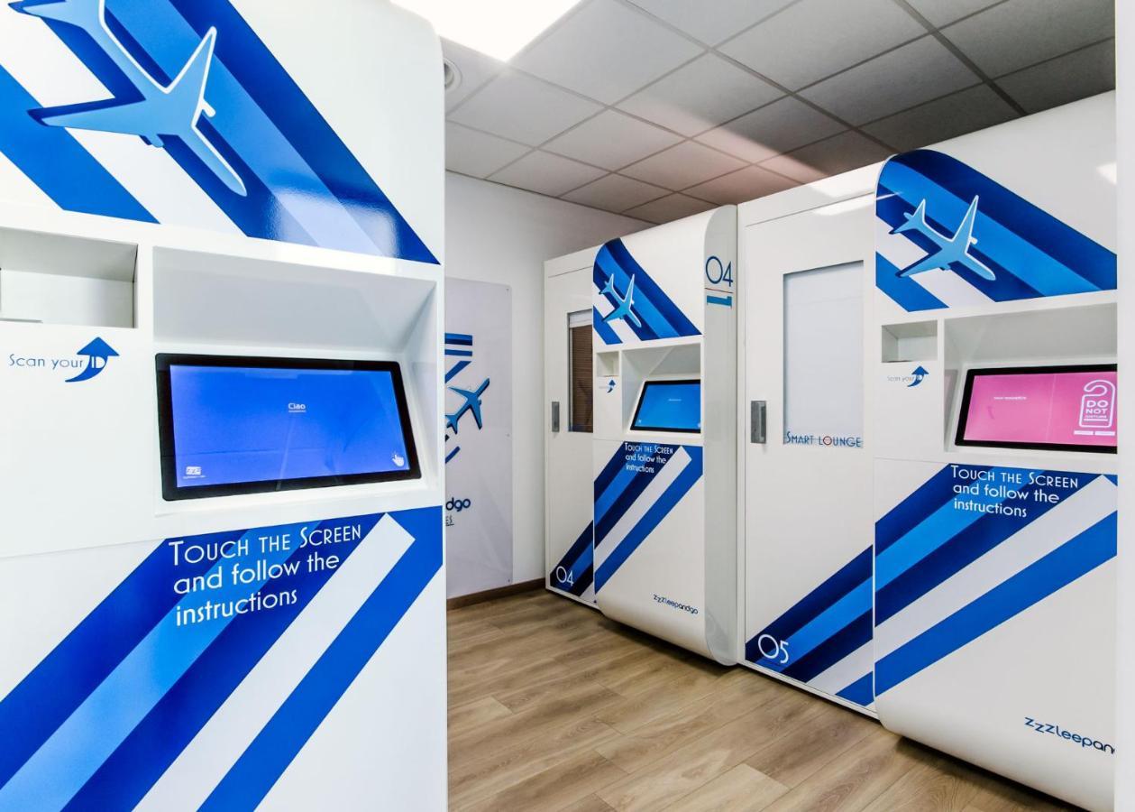 فندق Resting Pods - Zzzleepandgotrn Torino Airport كاسيلّي تورينيسي المظهر الخارجي الصورة