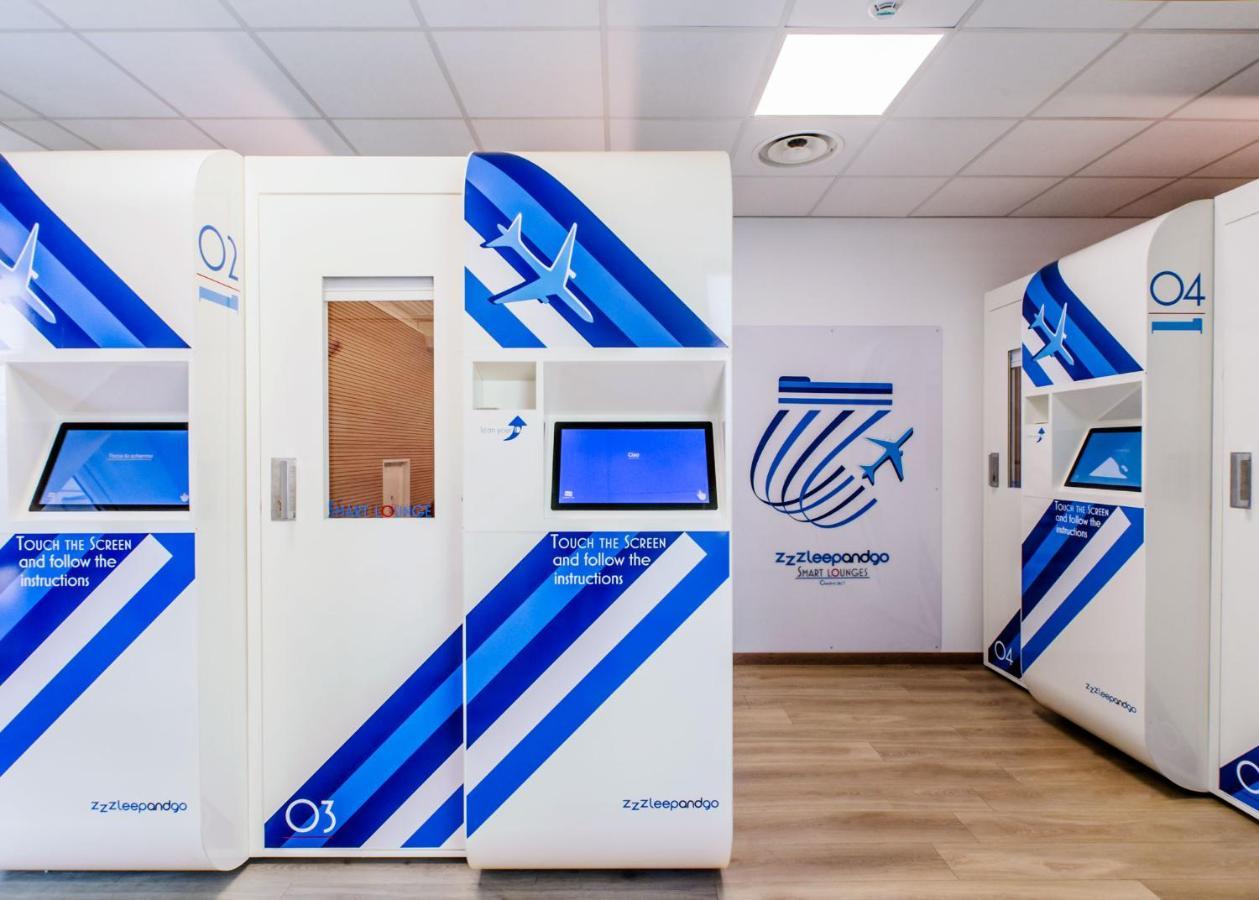 فندق Resting Pods - Zzzleepandgotrn Torino Airport كاسيلّي تورينيسي المظهر الخارجي الصورة